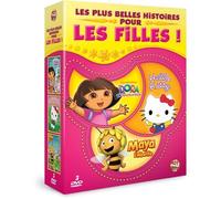 Les plus belles histoires pour les filles - Dora l'exploratrice + Hello Kitty + Maya l'abeille [Pack]