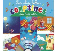 Les plus comptines des tout petits - Livre tout carton + CD Livre avec un CD audio - Collectif - Formulette Production - Livre CD - Album éveil dès la naissance CD
