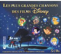 Compilation – Les plus grandes chansons des films Disney (Français/Anglais) – CD