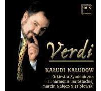 Verdi : Airs d'opéra. Kaludow, Niesiolowski.