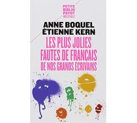 Les plus jolies fautes de français de nos grands écrivains