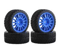 Les Pneus de Voiture Télécommandés sont Résistants à Caoutchouc-black-4pcs de Haute qualité pour Le WRC Carnival Rallye
