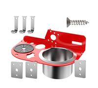 Les Pochettes à Outils en Aluminium Peuvent contenir Jusqu ' à 500 Clous avec Plusieurs Trous pour Un Travail Efficace Accès Facile Outils Essentiels Solution de Stockage de forets avec Dents
