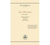 Les poésies - Francè Preseren - Esopie - broché - Anthologie