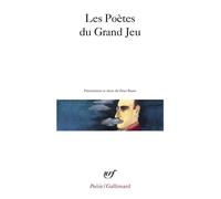 Les Poètes du grand jeu – Gallimard