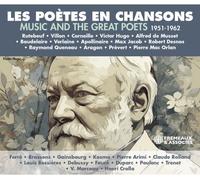Les Poètes En Chansons : Music And The Great Poets 1951-1962 - Cd Album