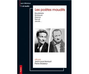 Les poetes maudits CD audio - Collectif - EPM - Texte lu (CD) - Textes lus CD