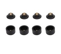 Les Pointes d'isolation de Haut-Parleur d'absorption des Chocs Réduisent Les Pieds de Support 'Isolation de Résonance pour l'équipement de Haut-Parleur/Alliage 'Aluminium et Cuivre de