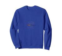 Les Points Font la différence : Message inspirant coloré Sweatshirt, Unisexe pour Adultes, Bleu Royal, M