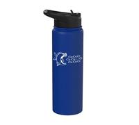 Les poissons nager dans l'eau contre l'électricité. Stainless Steel Insulated Water Bottle