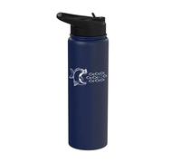 Les poissons nager dans l'eau contre l'électricité. Stainless Steel Insulated Water Bottle