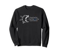 Les Poissons Nager dans l'eau Contre l'électricité. Sweatshirt