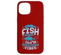 Les Poissons ne Font Pas de Drame Juste des Bulles et des Coque pour iPhone 15