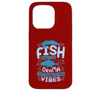 Les Poissons ne Font Pas de Drame Juste des Bulles et des Coque pour iPhone 15 Pro