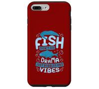 Les Poissons ne Font Pas de Drame Juste des Bulles et des Coque pour iPhone 7 Plus/8 Plus