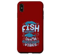 Les Poissons ne Font Pas de Drame Juste des Bulles et des Coque pour iPhone XS Max