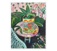 Les Poissons rouges, 1912 Poster de Henri Matisse 70 x 90 cm Déco colorée Tableaux Décoration murale