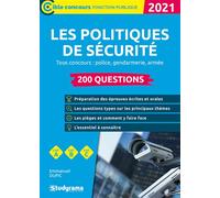 Les politiques de sécurité - 200 questions Tous concours: police, gendarmerie, armée - Emmanuel Dupic - Studyrama Eds - broché - Scolaire / Universitaire