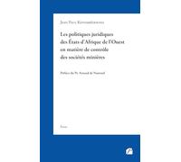 Les politiques juridiques des États d'Afrique de l'Ouest