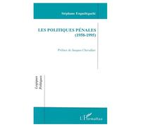 Les Politiques Pénales (1958-1995) - 1958-1995 - Stéphane Enguéléguélé - L'harmattan - Livre
