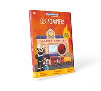 Les pompiers - DépliMondes dès 4 ans Lis, déplie, joue et découvre le métier de pompier avec ton livre-jeu devenu imagier géant ! - Collectif - Pandacraft - cartonné - Livre-jeu