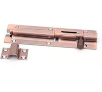 Les portes, 304 Stainless Steel Barrel Door Lock Latch Multicolor 4-12in(Red Patina,8in)