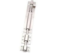 Les portes, 304 Stainless Steel Barrel Door Lock Latch Multicolor 4-12in(Silver,12in)