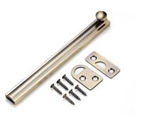 Les portes, All Copper Slide Door Bolt 2-8in Multicolor For Childproofing And Petproofing(Green Patina,6in)