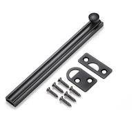 Les portes, All Copper Slide Door Bolt 2-8in Multicolor For Childproofing And Petproofing(Svart,6in)