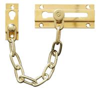 Les portes, Brass Slide Door Bolt Chain Lock 22cm For Wood Doors Windows And Cabinets