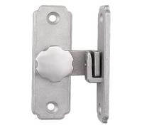 Les portes, Pack Of 2 Multicolor Slide Bolt Door Latch For Windows Cabinet Multiple Sizes With Hardware(Silver,Short 90 degrees)