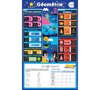 Les Posters effaçables - Géométrie - - Patrick Morize - Bordas - Jeux livres objets