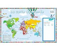 Les Posters effaçables - La carte du Monde