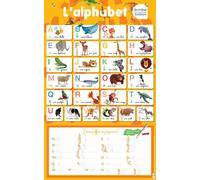 Les posters effaçables - L'alphabet - Collectif - Bordas - broché - Scolaire / Universitaire