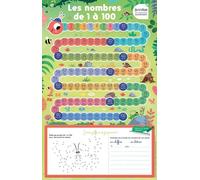 Les Posters effaçables - Les nombres de 1 à 100 - Nicolas Francescon - Bordas - Scolaire / Universitaire