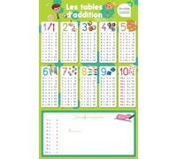 Les Posters effaçables - Les tables d'addition