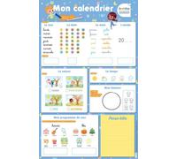 Les posters effaçables - Mon Calendrier - Marie Margo - Bordas - Scolaire / Universitaire