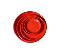 LES POTERIES D'ALBI-Soucoupe Les Poteries d'Albi coloris Coquelicot - diamètre 30 cm