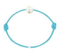 LES POULETTES BIJOUX - Bracelet Enfant La Perle Blanche des Petites Poulettes - Classics - Turquoise