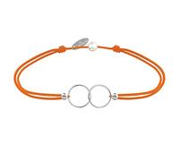 LES POULETTES BIJOUX Bracelet Lien Argent 925 Anneaux Toi et Moi - Classics