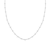 LES POULETTES BIJOUX - Collier Argent 925 Long et Billes 70cm