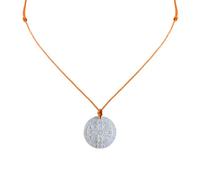 LES POULETTES BIJOUX Collier Lien Croix de Saint Benoit en Nacre