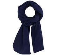 LES POULETTES BIJOUX - Echarpe 100% Cachemire Récré Uni 2 Fils 30cm x 170cm - Bleu Navy