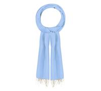 LES POULETTES BIJOUX - Echarpe 100% Voile de Coton - Bleu