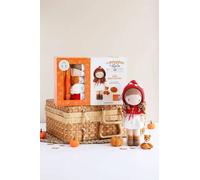 Les Poupée De Lulu Au Crochet Et Ses Accessoires : Lulu Dans Les Bois - Coffret Avec 5 Pelotes 100 % Coton De 25g, 1 Crochet De 2.5, De La Ouate De Rembourage, 1 M De Fil Noir À Broder + 1...