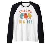 Les Poussins du Dimanche de Pâques me Creusent Un garçon Manche Raglan
