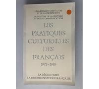 Les pratiques culturelles des Français : Evolution 1973-1981