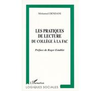 Les Pratiques De Lecture Du College A La Fac - Enquete Dans Le Departement Des Bouches-Du-Rhone