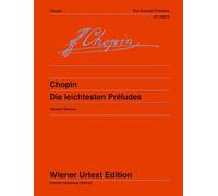 Les Préludes les plus faciles: Edité d'après l'autograph et les premièes éditions par Bernhard Hansen. Doigtés de Jörg Demus. op. 28 Nr.4,6,9,15,7,20. piano.