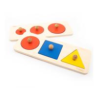 Les premiers puzzles Montessori